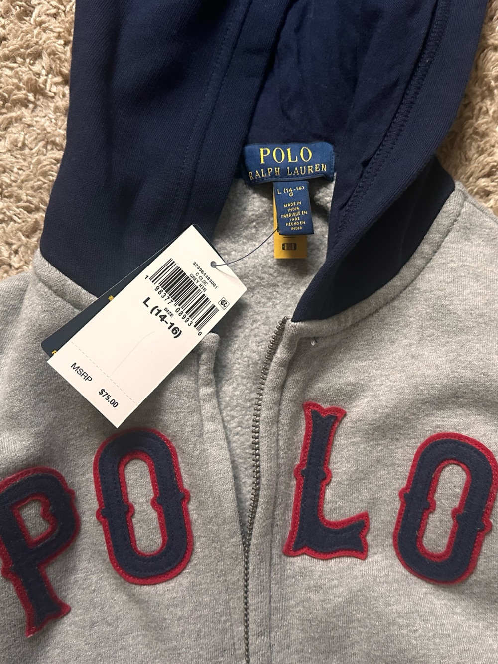 Polo brand new hoodie